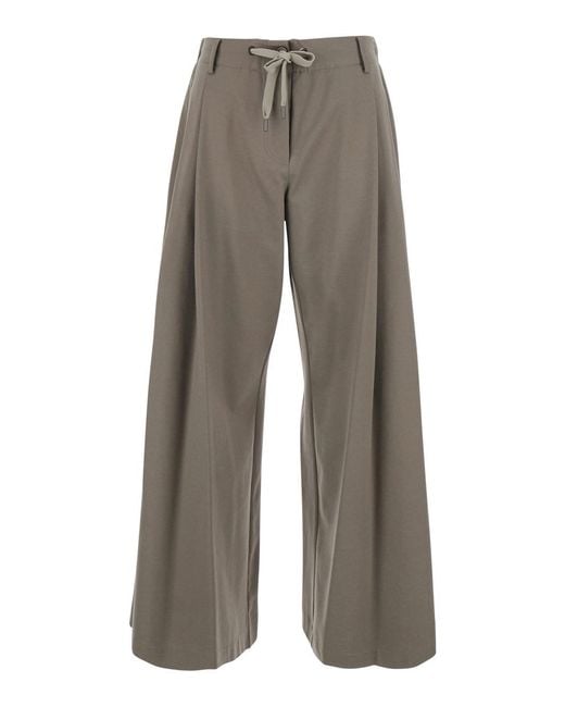 Brunello Cucinelli Gray Sport Pants