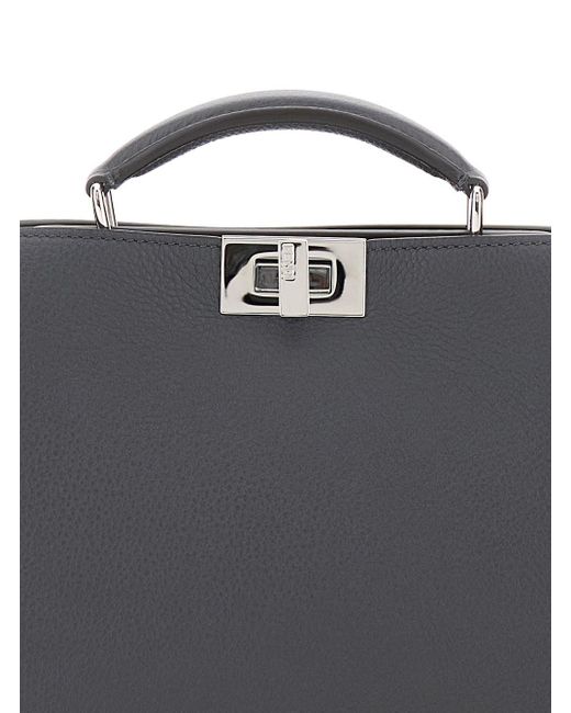 Fendi Black 'Iseeu Small' Handbag With Removable Internal Pocket for men
