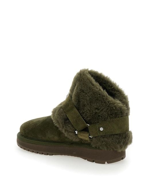 Burberry Green Ankle Boots