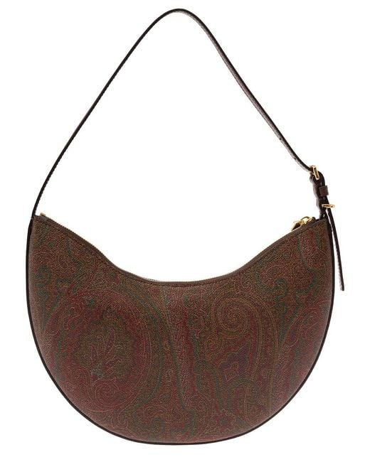 Borsa Hobo Essential di Etro in Brown