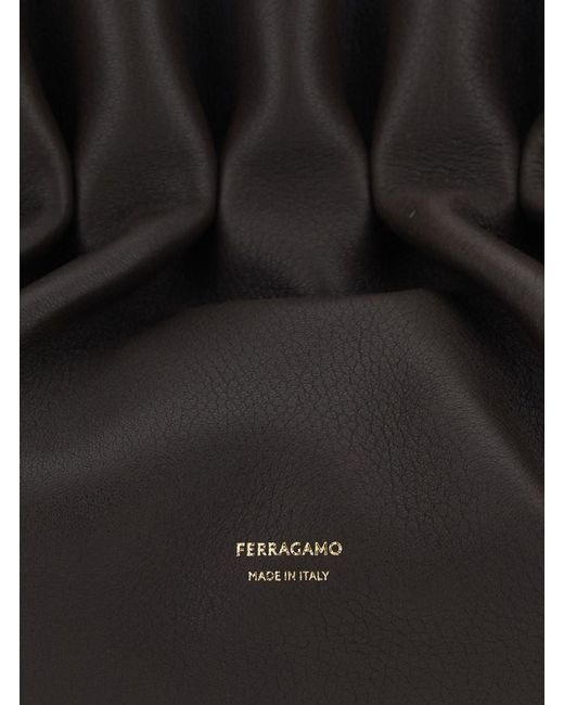 Ferragamo Black Soft Bag M