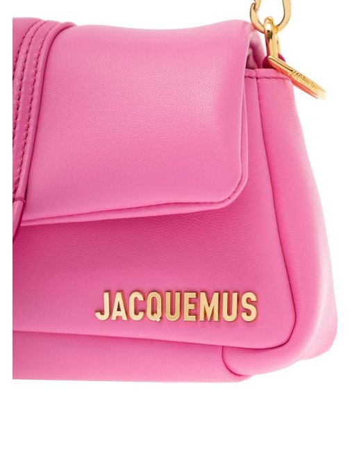 Jacquemus Pink 'Le Petit Bambimou' Shoulder Bag With Logo Detail