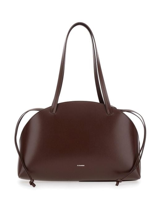 Jil Sander Brown Handbags