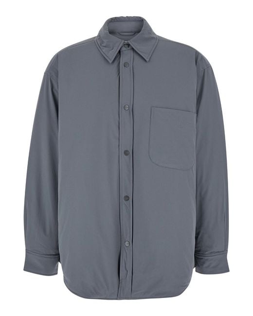 Autry Blue Jacket With Patch Pocket for men