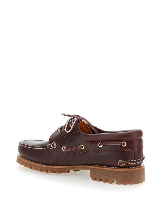 Timberland Brown Loafers Authentic Leather for men