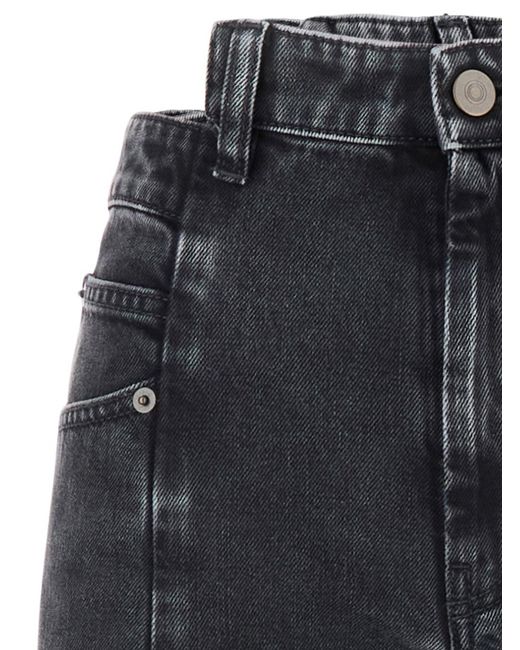 Maison Margiela Blue Jeans With Wide Leg
