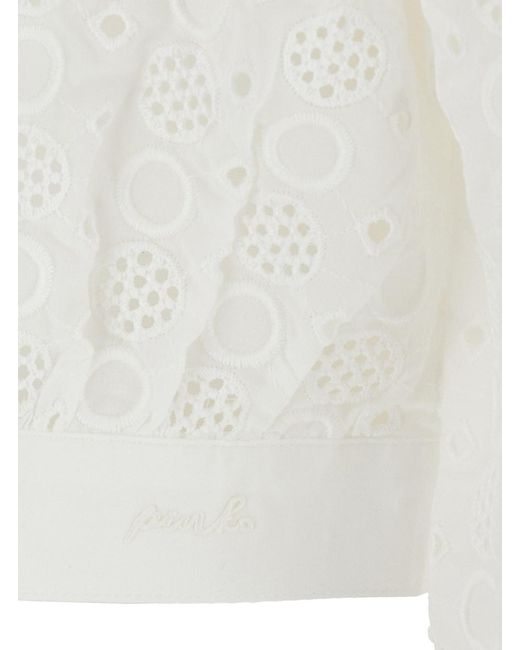 Pinko White Shirt Cotton