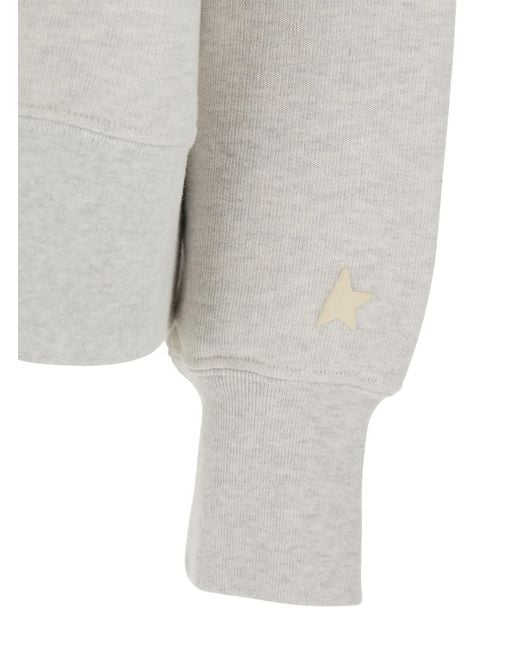 Golden Goose Deluxe Brand Gray Crewneck Sweatshirt
