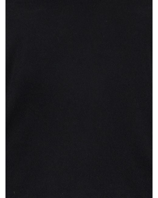Max Mara Black Solid V Neck Sweater