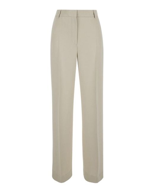 Totême  Gray Relaxes Tailored Trousers