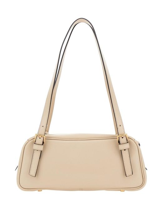 Versace Natural Shoulder Bags