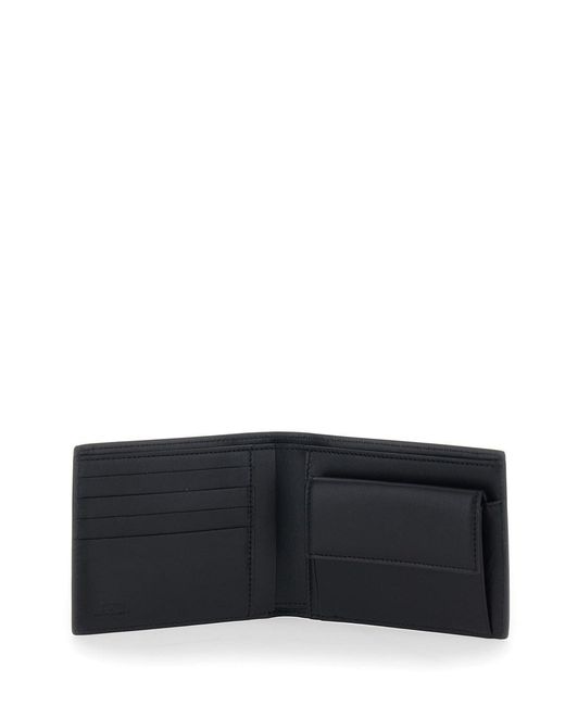 Fendi Black Bifold + Coin for men