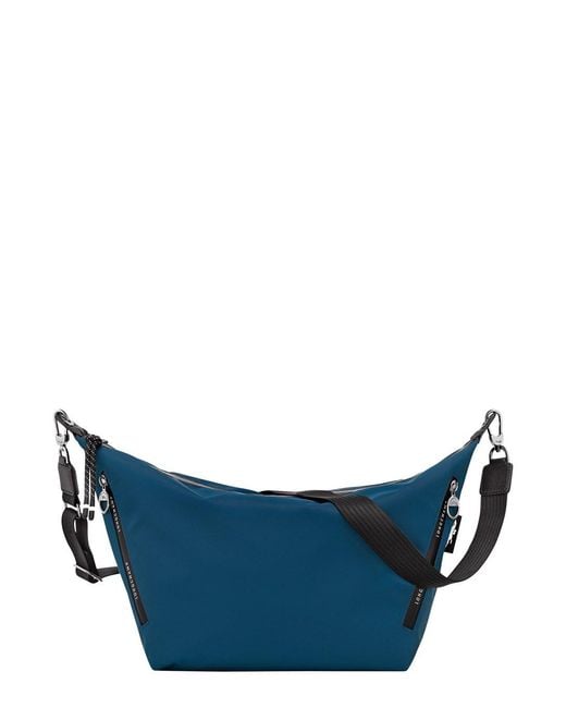 Longchamp Blue Shoulder Bag 'Le Pliage Energy' With Adjustable And Removabl