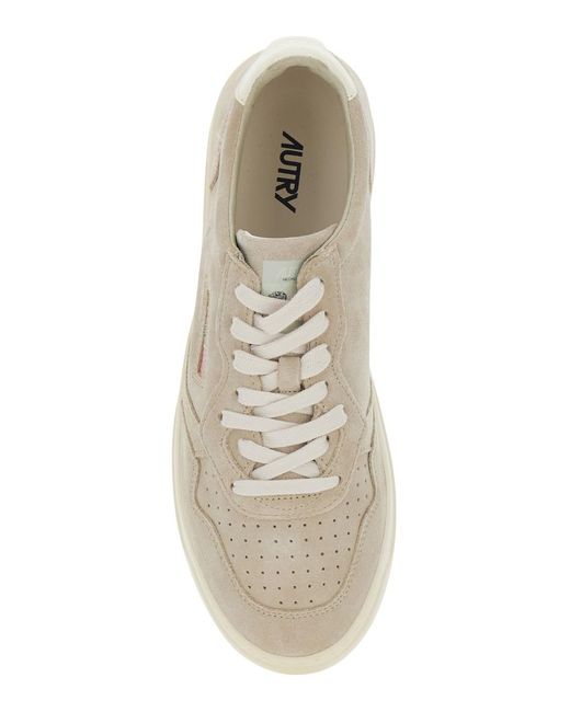 Autry Natural 'Medalist' Sneaker Low Top With Logo Patch On The Tongue A for men