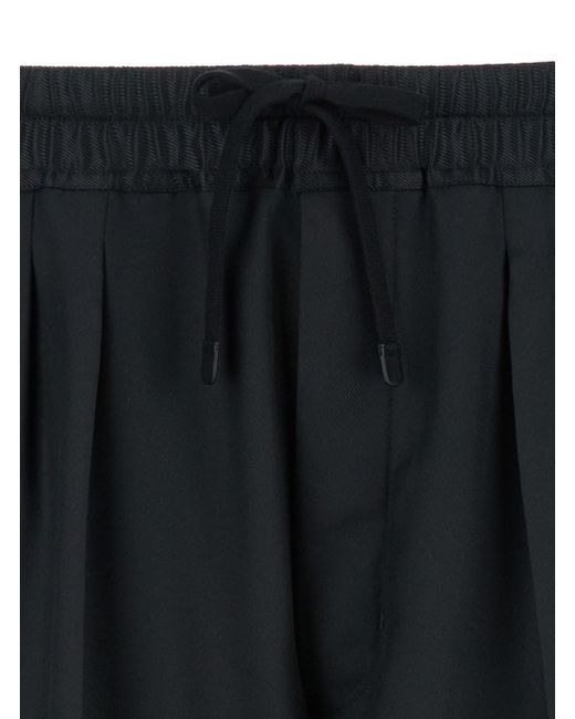 Pantaloncini Bermuda Twill Neri di Tom Ford in Black da Uomo