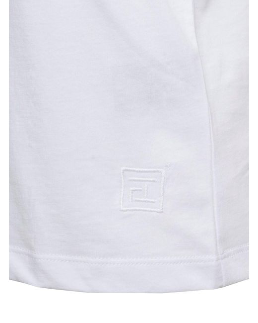 T-Shirt Girocollo Bianca di FEDERICA TOSI in White