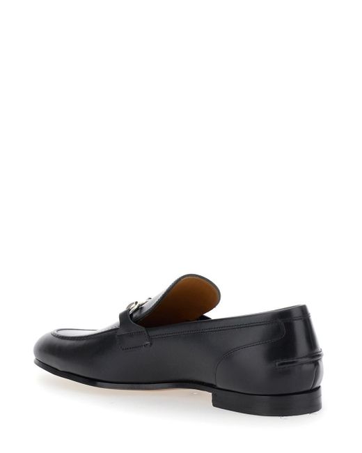 Mocassini 'Jordan' Con Morsetto di Gucci in White da Uomo