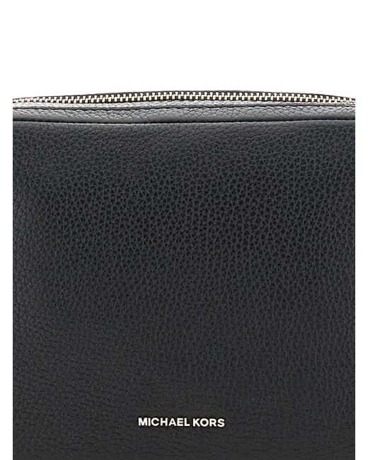 MICHAEL Michael Kors Black 'Bryant' Shoulder Bag With Logo Lettering On The Front And Chain Shoulder Strap