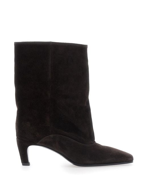 Strategia Black Amber Bootie With An Elegant Design