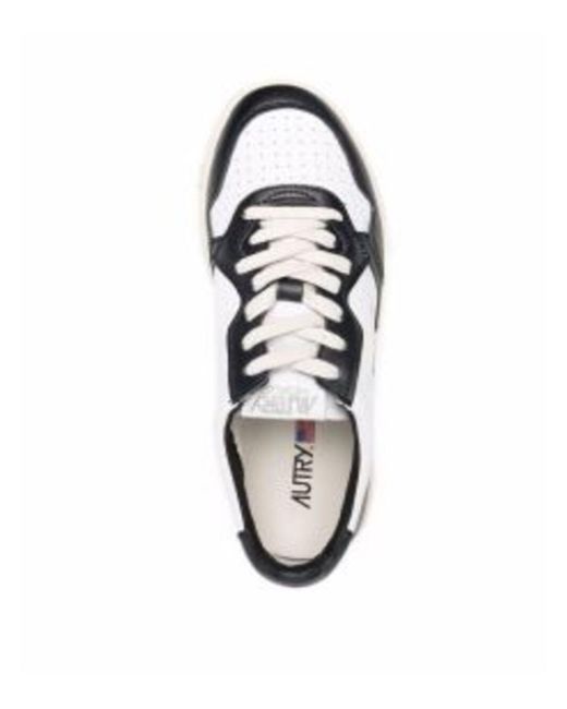 Autry White Sneaker Low Bicolor for men