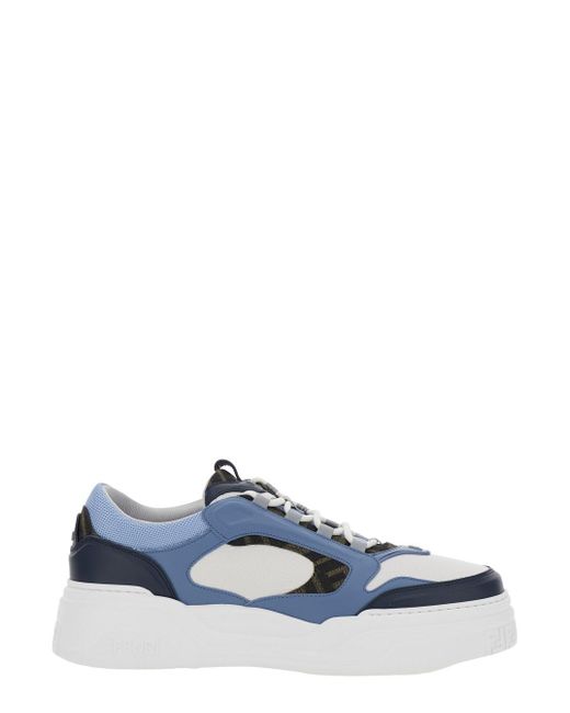 Fendi Blue Sneakers for men