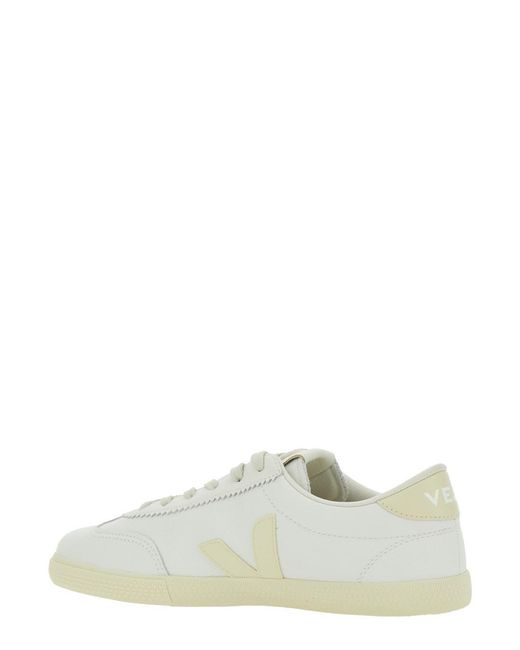 Veja White Sneaker Volley Leather