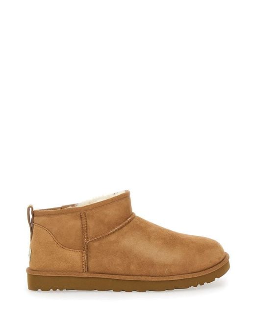 Ugg Brown Classic Ultra Mini Boots for men