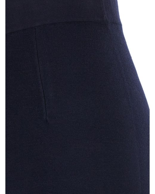 Pantalone 'Marzia' Con Vita Elasticizzata di Max Mara in Blue