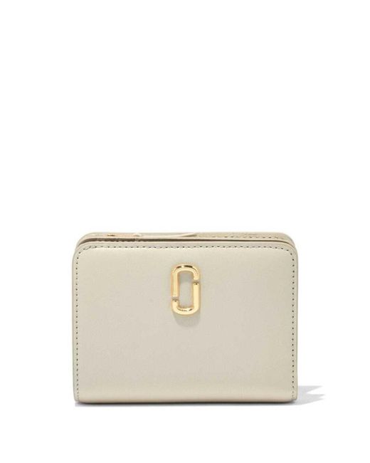 Marc Jacobs Natural 'The J Marc Mini Compact' Wallet