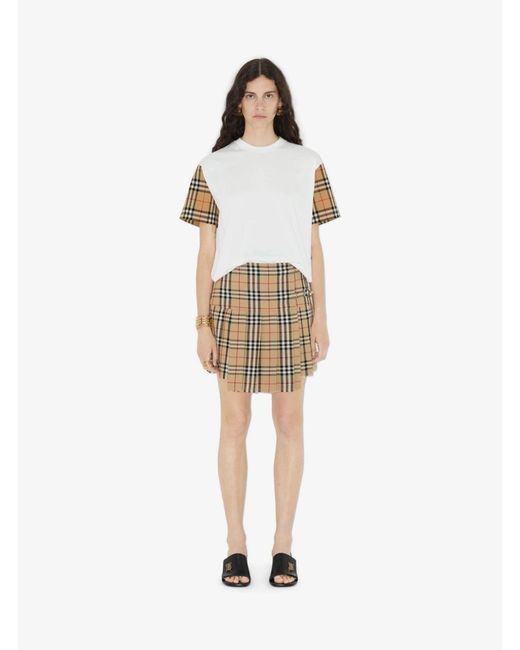 Burberry White T-Shirts