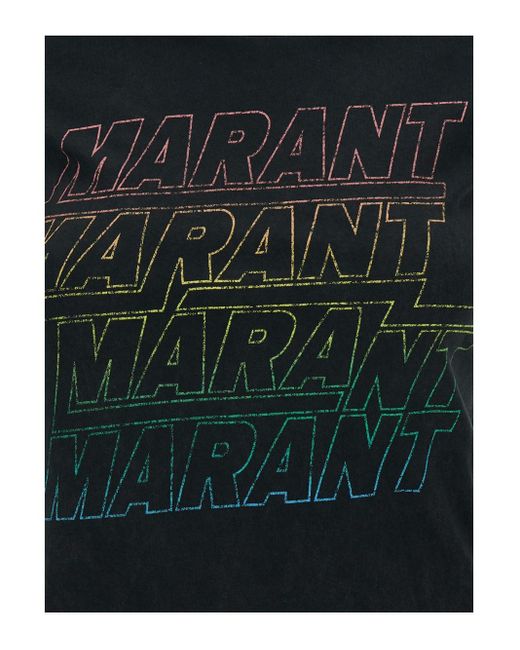 Isabel Marant Black Isabel Marant Etoile T-Shirts And Polos