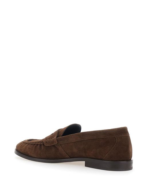 VINNY'S Brown Loafers 'Louee Vale' for men