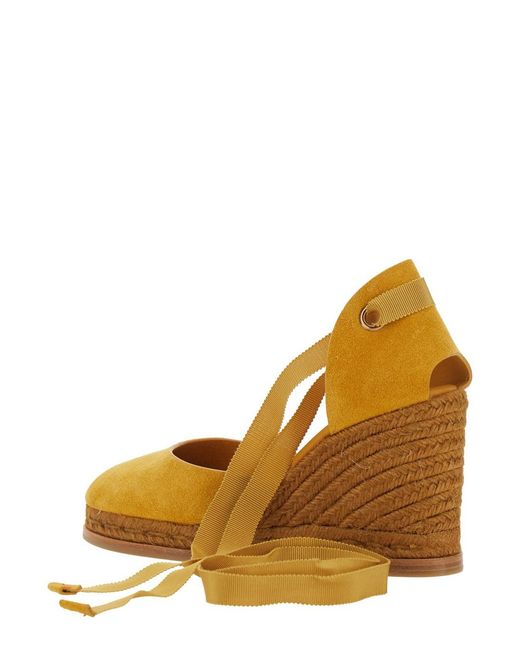 Castaner Metallic Wedges Camilla Suede