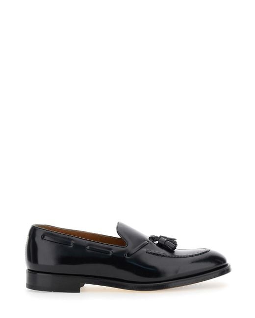 Mocassino Slip-On Con Dettaglio Nappina di Doucal's in White da Uomo