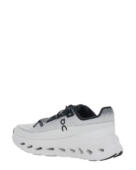 On Shoes White Cloudtilt With Cushied Sole And Innovative Design