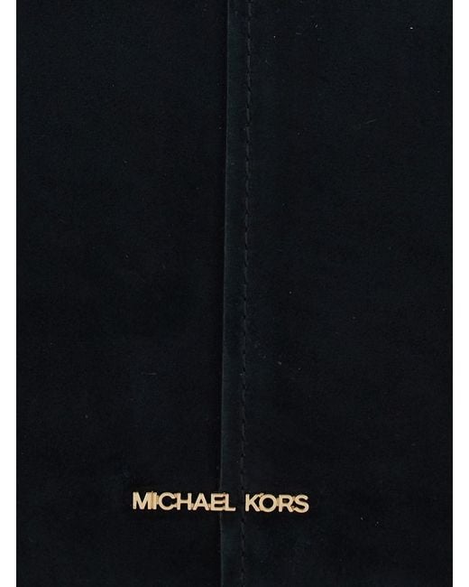 MICHAEL Michael Kors Black Shoulder Bag Alice Suede
