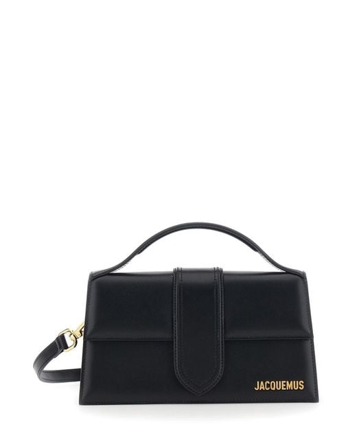 Jacquemus Black 'Le Grand Bambino' Crossbody Bag With Adjustable And R