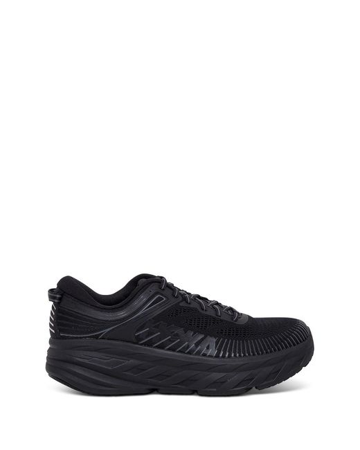 Hoka One One Blue Sneakers Bondi Mixed Materials