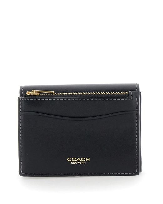 COACH Black Card Holder 'Essential'