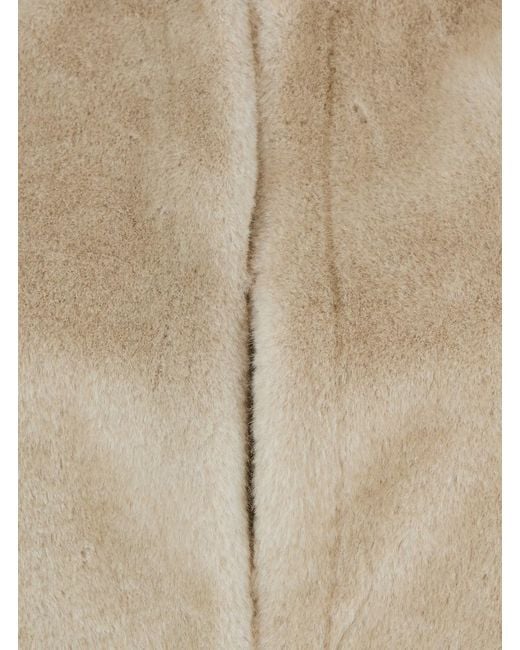 VALENTINI 1972 Natural Round Neck Hood With Trapezoid Design