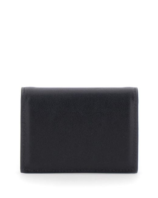Givenchy Black Card Holder With Embossed Logo Lettering On The Front for men