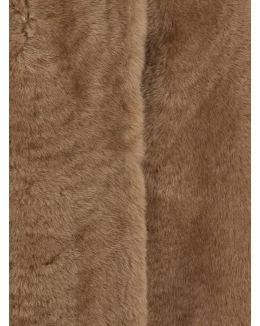 Yves Salomon Natural Collarless Long Fur