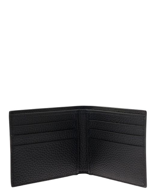 Dolce & Gabbana Black Bifold Wallet With Quilted Leather for men
