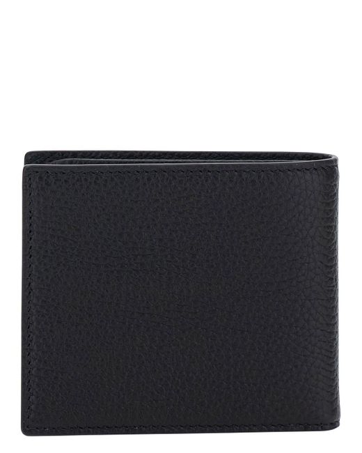 Portafoglio Bi-Fold Con Dettaglio Logo di Gucci in Black da Uomo
