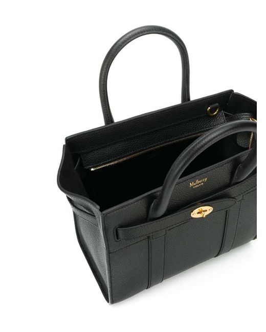 Mulberry Black Batswater Small Leather Handbag