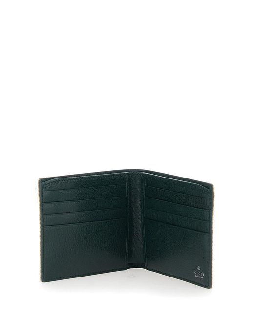 Gucci Natural Gg Vetrificato Bifold for men