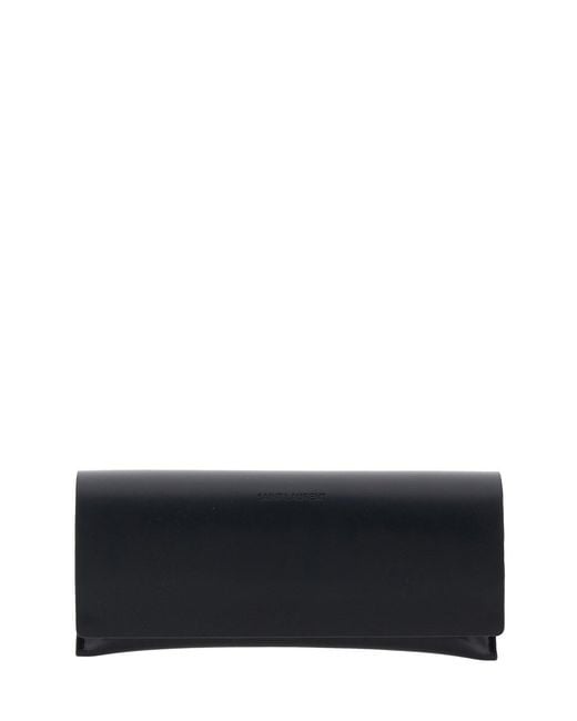 Saint Laurent White Ysl Sl 935 Sng Round Metal