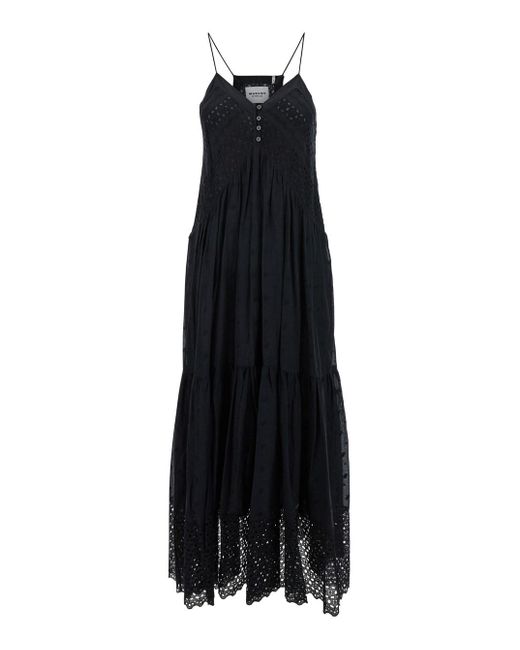 Isabel Marant Black 'Sabba' Maxi Dress