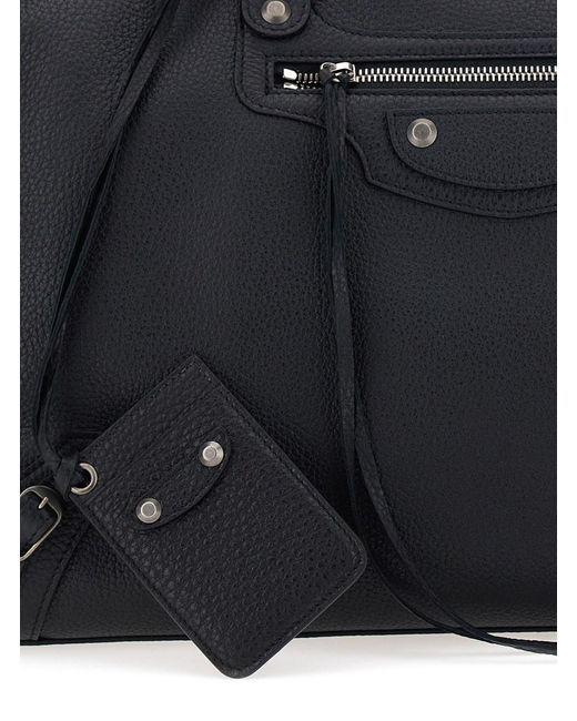 Balenciaga Black Handbag 'Le City' Large Habdbag With Adjustable And R for men
