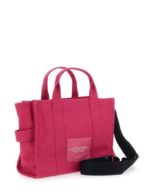 Marc Jacobs Pink Tote Bag The Medium Tote Cotton